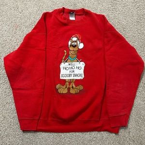 Vintage Christmas Scooby-Doo Holiday Men’s XXL Sweater Crewneck